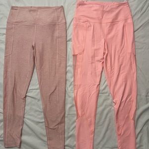 2 VS Pink Leggings!
